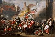 COPLEY, John Singleton The Death of Major Peirson (mk08) Sweden oil painting reproduction